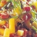 Riz sauté à l'ananas, façon asiatique