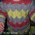 Pull 3 couleurs