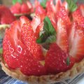 tarte aux fraises