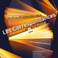 Festival de littérature &quot;Les Correspondances