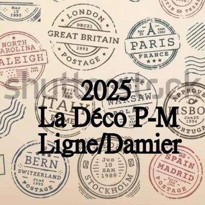 La DecoPeleMele : LIGNES ET DAMIERS  