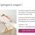 Cereza sur le blog mariage de Mademoiselle Dentelle !