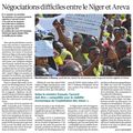 Négociations Niger-Areva