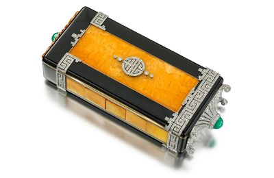 Cartier, Vanity and Cigarette Case, ca. 1920