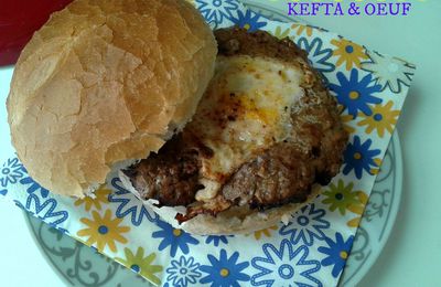 Sandwich kefta/oeuf