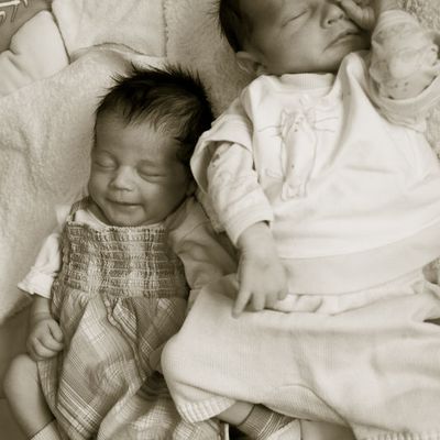 Première séance photos avec les Jumeaux