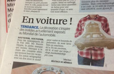 Ma mamie hippie dans le Parisien !