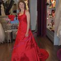 robe de mariée Rouge