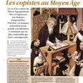 Les Copistes au Moyen Âge