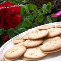 Palets macaronés fourés au caramel beurre salé