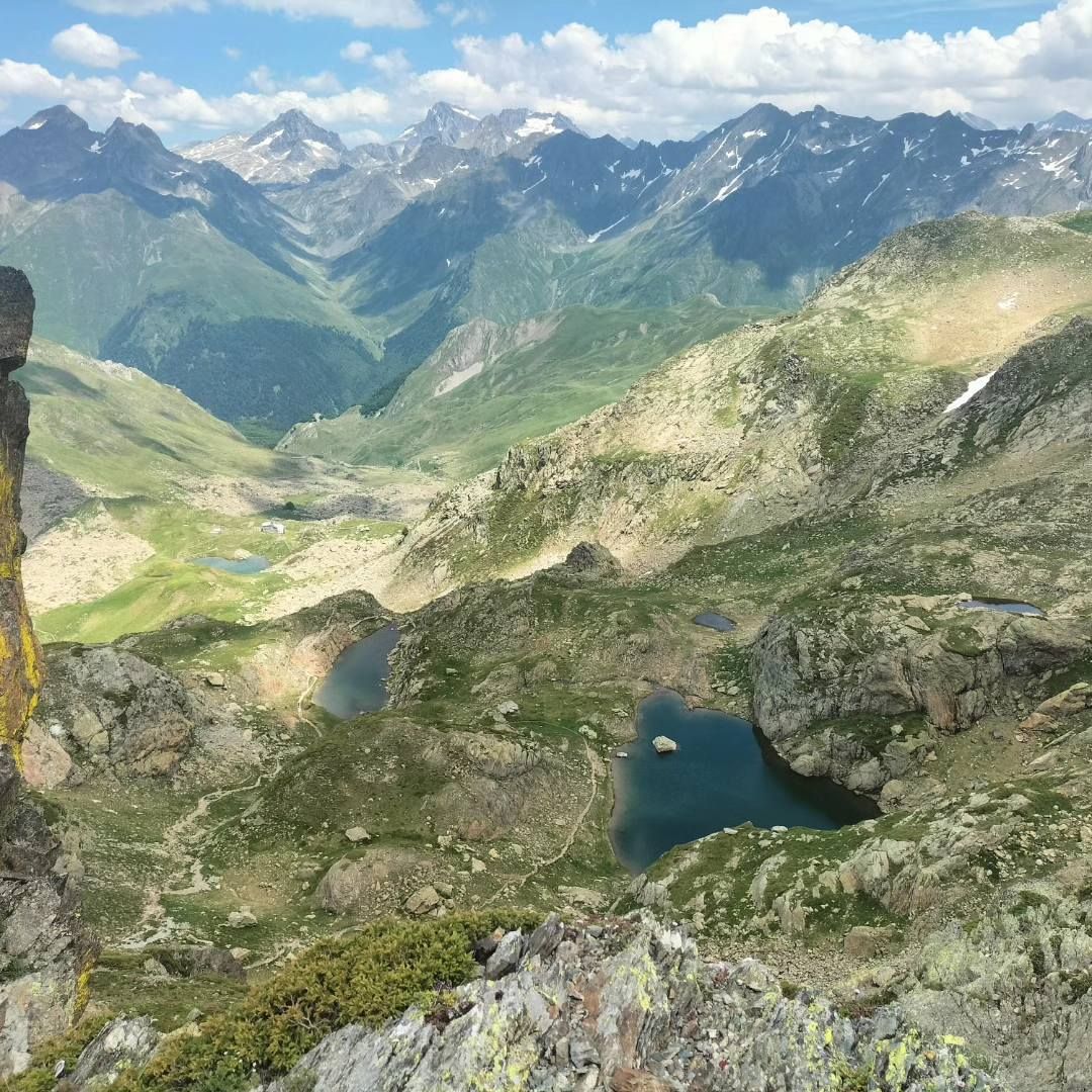 Col de Peyreget, vue sur lac de Pombie et laquets, insta (64)