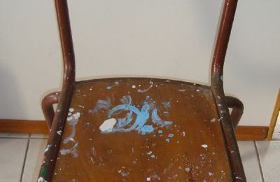 Ma chaise d'écolier