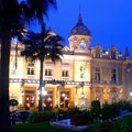 Côte d'Azur , Monaco au crépuscule