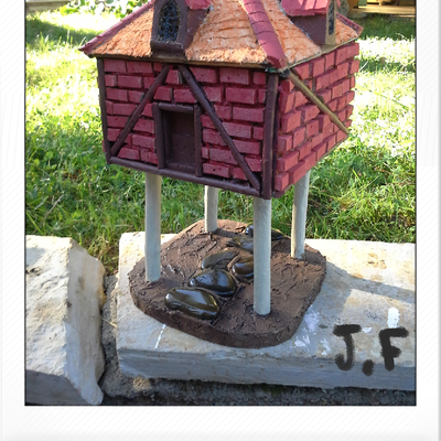 Le pigeonnier de Valence d'Agen , dans le Tarn et Garonne .