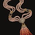 Van Cleef & Arpels, David Webb, Cartier, Gübelin & Michele della Valle"s coral jewelry @ Sotheby's Geneva