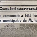 Pour les 40 ans d'Alary à la municipalité