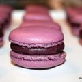 Macarons aux Myrtilles