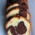 CAKE MARBRE CHOCOLAT - AMANDE
