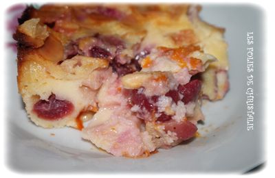 Clafoutis abricots, cerises, pommes (Thermomix ou pas )