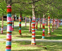 Vous avez dit yarn bombing ? 