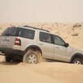 PREMIERE SORTIE DANS LE DESERT AVEC LA VOITURE