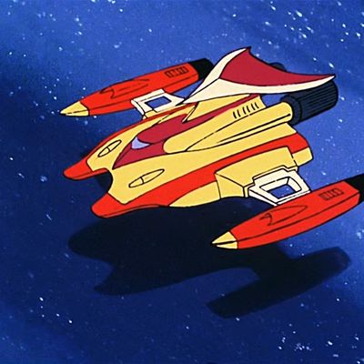 Goldorak et Vénusiak le vaisseau de Vénusia