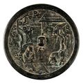 A bronze mirror, Ming (1368-1644) 