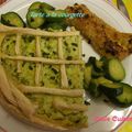 Tarte à la courgette légère