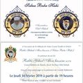 GRAND DINER DE GALA ,jeudi 14 Février 2019, Paris 75008