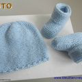 Tuto, explications, layette tricot laine bb, tricot bebe