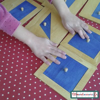 Le cabinet de géométrie de Maria Montessori