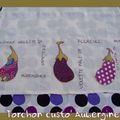 Défi Petits Pois Addicts # 1 : Déclinaison de l'Aubergine 