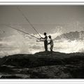 Essaouira - La pêche à la ligne -