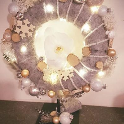 Atelier hors série : couronne lumineuse, le dimanche 10 déc. à 14h au magasin