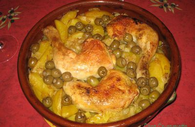 Tajine poulet-olives