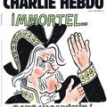 Immortel... sans l'Académie ! - Charlie Hebdo N°1129 - 5 février 2014