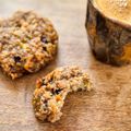 Cookies avoine et bananes (mûres)