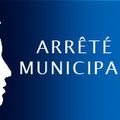 Info : Arrêté municipal