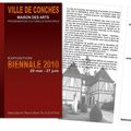 BIENNALE DE CONCHES / Exposition