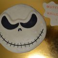 Gâteau Jack Skellington (L'étrange Noël de Monsieur Jack)