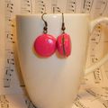 Boucles d'oreilles Macaron