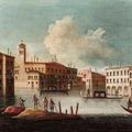 Ecole italienne du XVIIIe siècle. Vues de Venise. 