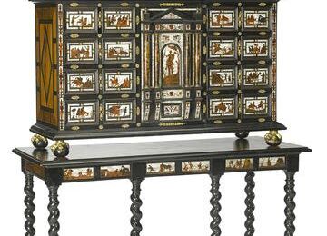 19th century rosewood cabinet triumphs at Bonhams Fine American & European Furniture sale 