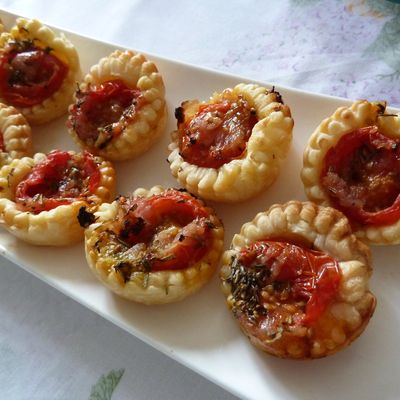 tartelettes aux tomates cerises