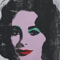 Rare Warhol Portrait of Liz Taylor to Lead Christie's Auction