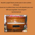 Piano For Sale...