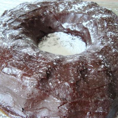 Gâteau au mascarpone et chocolat (par Pitchoune)