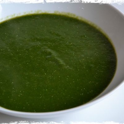 VELOUTÉ DE FANES DE RADIS