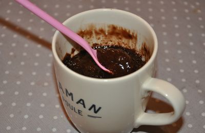 Mug Cake façon Fondant au Chocolat