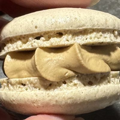 Macarons à la ganache montée au café